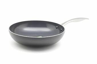 Makro Greenpan Wokpan Royal black Ø 28 cm aanbieding