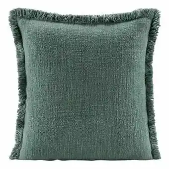 Leen Bakker Sierkussen Luuk - groen - 45x45 cm - Leen Bakker aanbieding