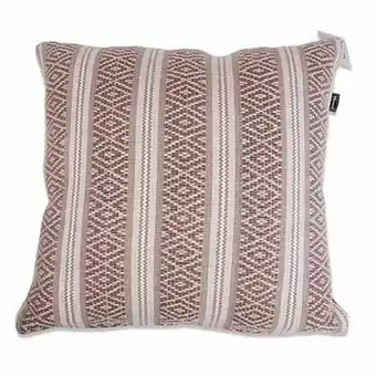 Leen Bakker Sierkussen Rover - taupe/grijs - 50x50 cm - Leen Bakker aanbieding