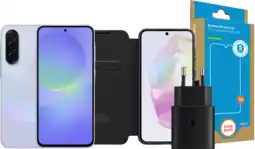 Coolblue Samsung Galaxy A36 128 Go Mauve 5G + Pack d'Accessoires Complet aanbieding