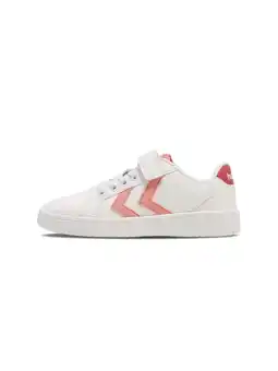 Decathlon Klittenbandsluiting Sportschoen Low Derby Court Uniseks Kinderen HUMMEL aanbieding