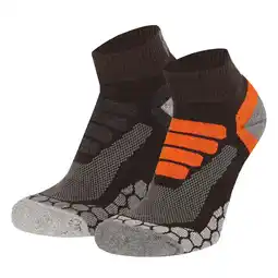 Decathlon Xtreme - Lage Wandelsokken - Unisex - Multi groen - 2-Paar - Wandelsokken dames aanbieding