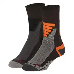 Decathlon Xtreme - Wandelsokken Unisex - Multi groen - 2-Paar - Wandelsokken heren & dames aanbieding