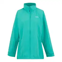 Decathlon Dames Daysha II Waterdichte Jas (Turquoise) aanbieding