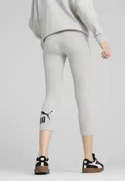 Decathlon ESS No. 1 Logo 3/4-legging voor dames PUMA Light Gray Heather aanbieding