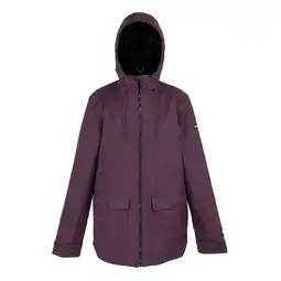 Decathlon Dames Broadia Waterdichte Jas (Diepe pruim) aanbieding