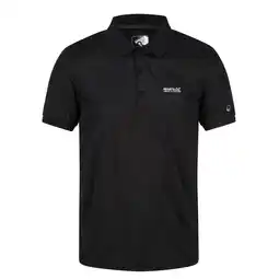 Decathlon Heren Remex II Polo Shirt (Zwart) aanbieding