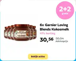 6x Garnier Loving Blends Kokosmelk