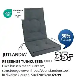 Jysk REBSENGE TUINKUSSEN aanbieding