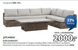 Jysk EJER LOUNGESET aanbieding