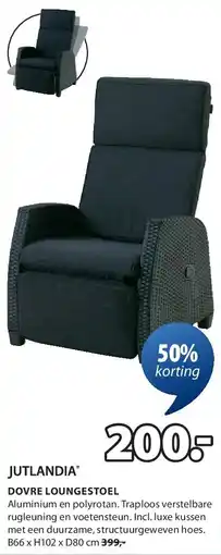 Jysk DOVRE LOUNGESTOEL aanbieding