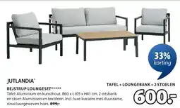Jysk BEJSTRUP LOUNGESET aanbieding