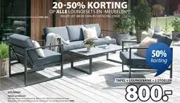 Jysk VONGE LOUNGESET aanbieding