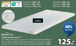 Jysk HOPEN DEKMATRAS aanbieding