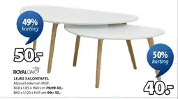 Jysk LEJRE SALONTAFEL aanbieding