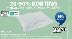 Jysk LIHESTEN TRAAGSCHUIMKUSSEN aanbieding