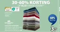 Jysk KARLSTAD HANDDOEK aanbieding
