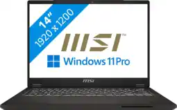 Coolblue MSI Commercial 14 H A13MG vPro-201BE aanbieding