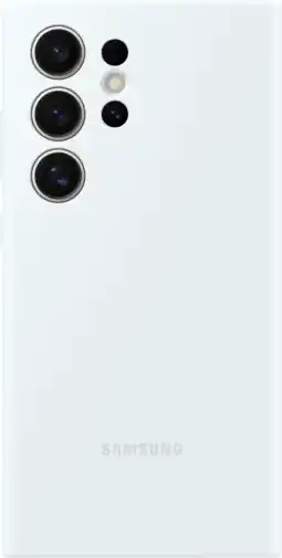 Coolblue Samsung Galaxy S24 Ultra Siliconen Back Cover Wit aanbieding