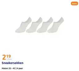Action Sneakersokken aanbieding