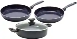 Coolblue GreenPan Torino Keramische koekenpannenset 24 + 28 cm + hapjespan aanbieding