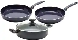 Coolblue GreenPan Torino Keramische koekenpannenset 24 + 28 cm + hapjespan aanbieding