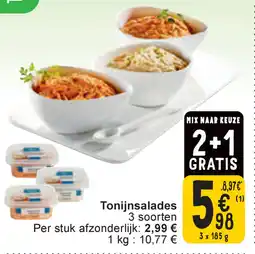 Cora Tonijnsalades aanbieding