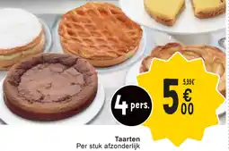 Cora Taarten aanbieding