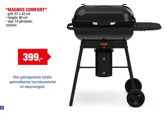 Hubo Barbecook Magnus Comfort aanbieding