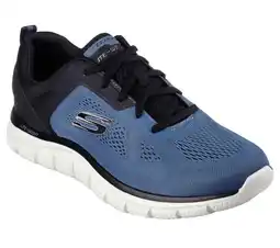 Decathlon Heren TRACK BROADER Sneaker Blauw / Zwart aanbieding