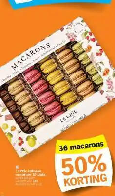 Le Chic Pâtissier macarons 36 stuks