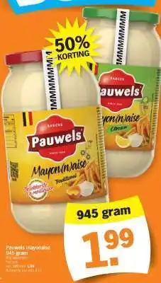Albert Heijn Pauwels mayonnaise aanbieding