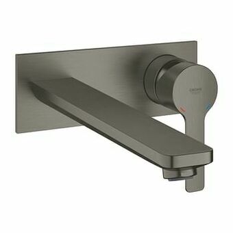 X2O Grohe Lineare L-size inbouw wastafelkraan Brushed Hard Graphite aanbieding