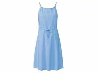 Lidl ESMARA® Jurk van een katoenmix (XS (32/34), blauw/print) aanbieding