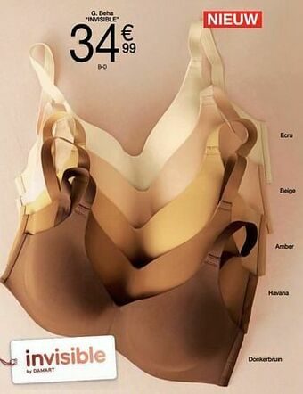 Damart Beha invisible aanbieding