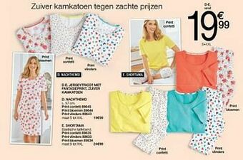 Damart Nachthemd aanbieding