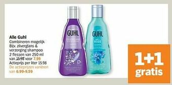 Albert Heijn Zilverglans + verzorging shampoo aanbieding