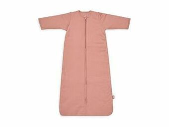 Multi bazar Jollein Baby Slaapzak 110Cm Basic Stripe Rosewood M Afritsbare Mouw aanbieding