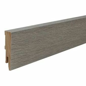 Kwantum Plint Antraciet Eiken aanbieding