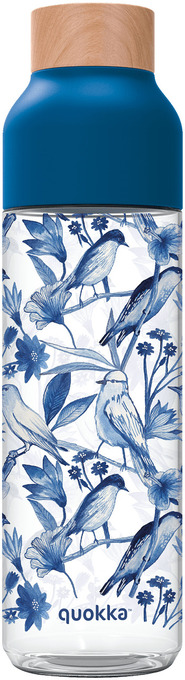 Makro Quokka Drinkfles Ice ’’porcelain sparrow’’ 840 ml blauw/transparant aanbieding