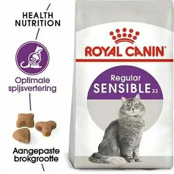 Zooplus 10kg Regular Sensible 33 Royal Canin Kattenvoer aanbieding