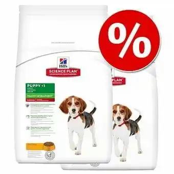 Zooplus Voordeelpakket: 2 zakken Hill’s Science Plan Puppy Puppy <1 Medium met Kip (2 x 14 kg) aanbieding