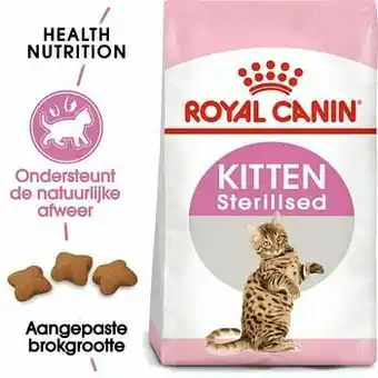Zooplus 2kg Kitten Sterilised Royal Canin Kattenvoer aanbieding