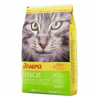 Zooplus 2x2kg SensiCat Josera Kattenvoer aanbieding