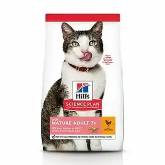 Zooplus 1,5kg Mature Adult 7+ Active Longevity Light Kip Hill’s Science Plan Kattenvoer aanbieding