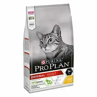 Zooplus 3kg Original Adult Optirenal Rijk aan Kip Pro Plan Kattenvoer aanbieding