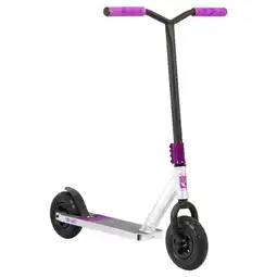 Decathlon Taunt Dirt Scooter - Rauw/Roze/Paars aanbieding
