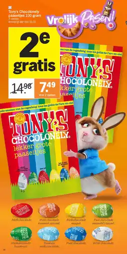Tony's Chocolonely paaseitjes 230 gram