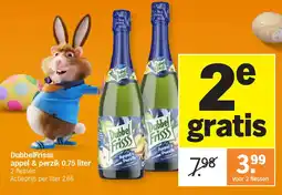 DubbelFrisss appel & perzik 0.75 liter