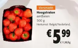 Hoogstraten aardbeien 500 g